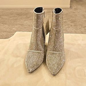 Women's Cailin Ankle Boots - A New Day Silver (Slight Damaged)